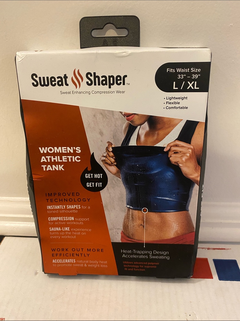 Sweat Shaper size L/XL Women Athletic Tank New With Tags